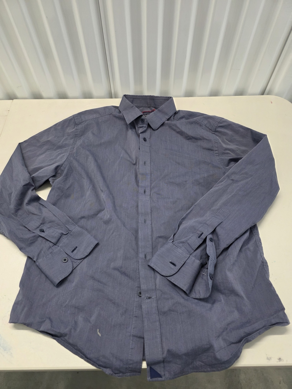 Untuckit Button Down Shirt Men's Size Large